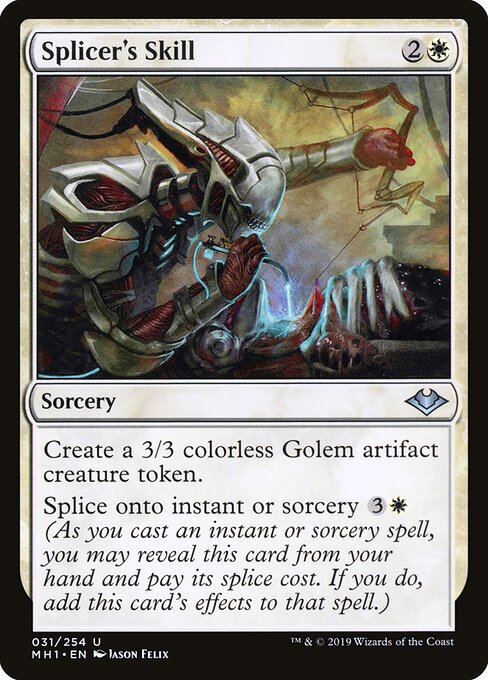 Splicer's Skill - Modern Horizons Magic card