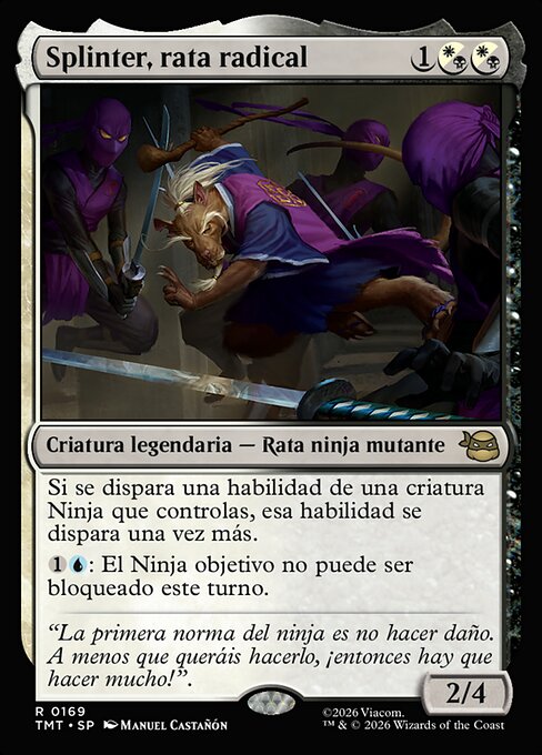 Splinter, Radical Rat