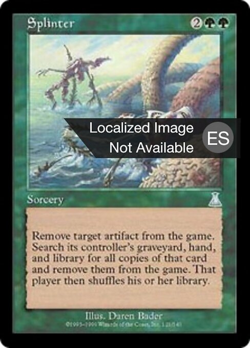 碎裂 (Splinter) - Betrayers of Kamigawa (#146) - Illustrated by Tsutomu Kawade - Magic: The Gathering Card