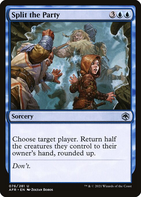 Split the Party - Adventures in the Forgotten Realms Magic card