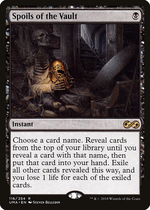 Spoils of the Vault - Ultimate Masters Magic card