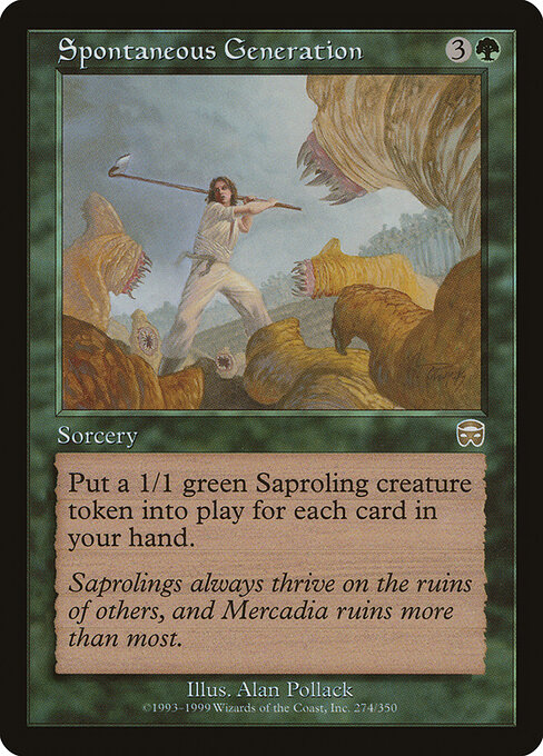 Spontaneous Generation - Mercadian Masques Magic card