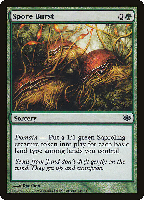 Spore Burst - Conflux Magic card