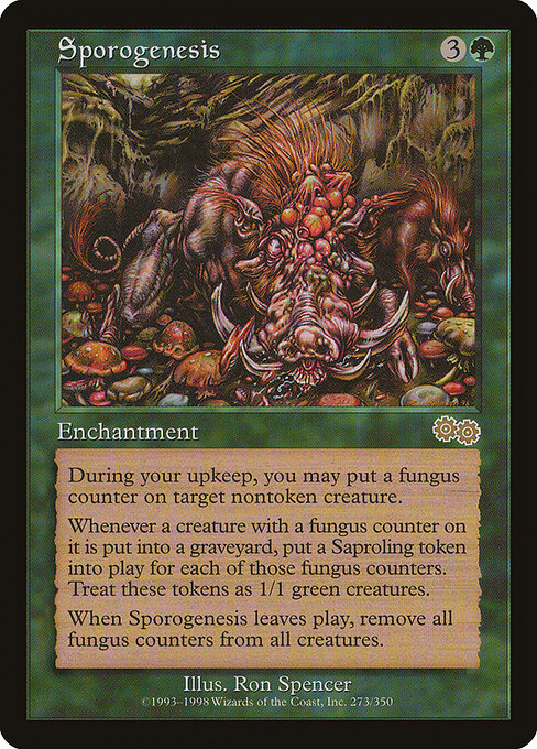 Sporogenesis - Urza's Saga Magic card