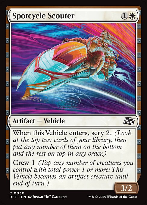 Spotcycle Scouter - Aetherdrift Magic card