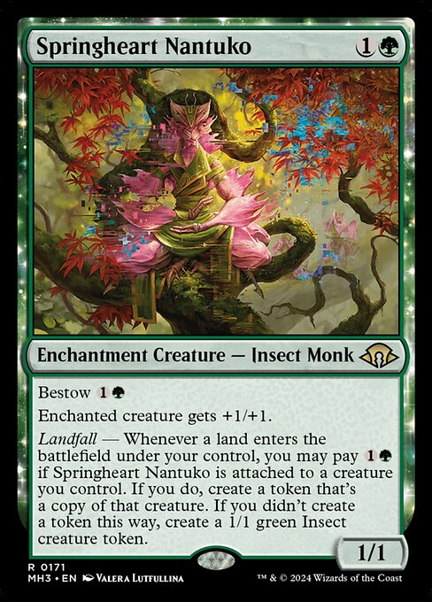 Springheart Nantuko - Modern Horizons 3 Magic card