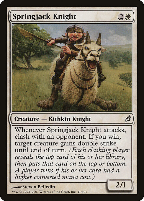 Springjack Knight - Lorwyn Magic card