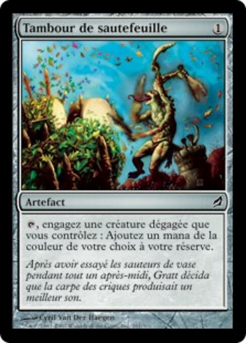 Springleaf Drum - Secret Lair Promo (#22) - Illustrated by John F. Malta - Magic: The Gathering Card