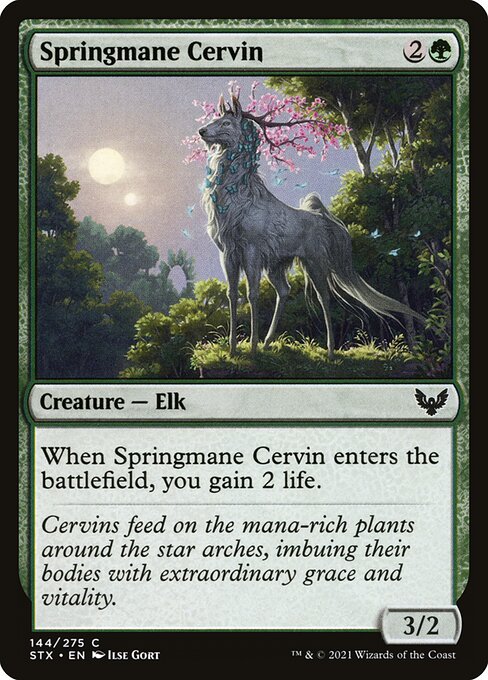 Springmane Cervin - Strixhaven: School of Mages Magic card