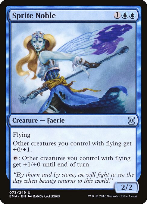 Sprite Noble - Eternal Masters Magic card