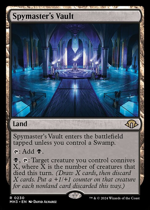 Spymaster's Vault art by David Álvarez