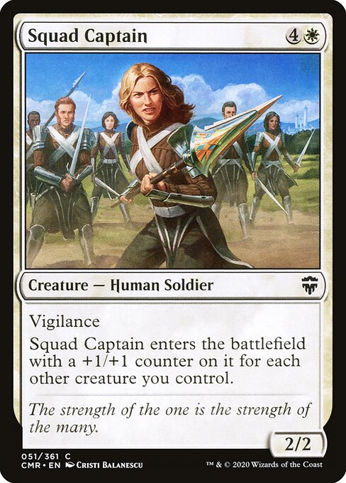 Squad Captain - Commander Legends Magic card
