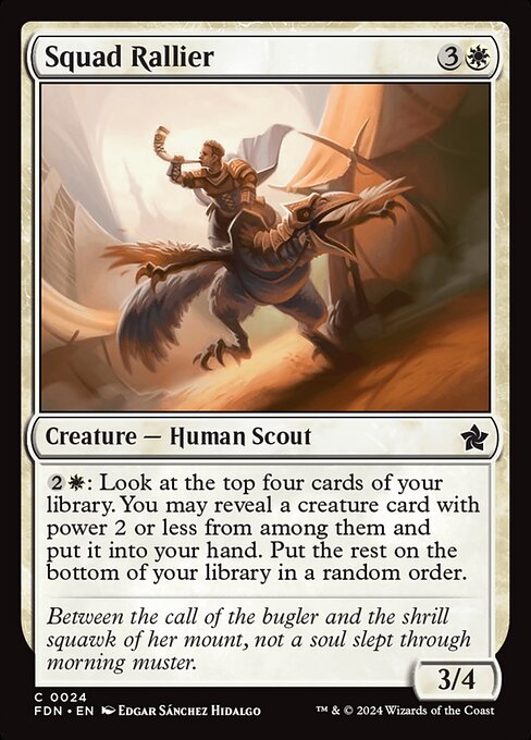 Squad Rallier - Foundations Magic card