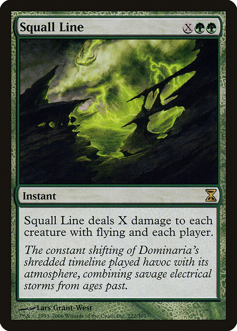 Squall Line - Time Spiral Magic card