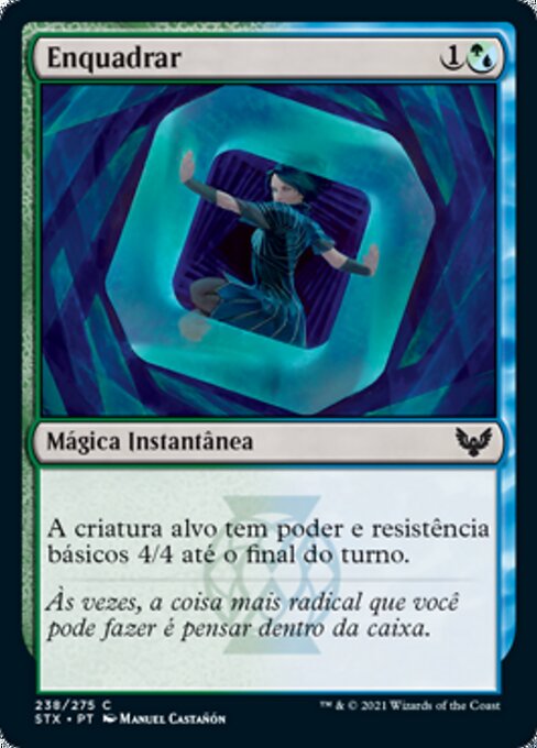 Enquadrar (Square Up) - Strixhaven: School of Mages (#238) - Illustrated by Manuel Castañón - Magic: The Gathering Card