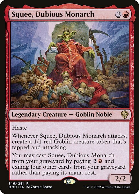 Squee, Dubious Monarch - Dominaria United Magic card