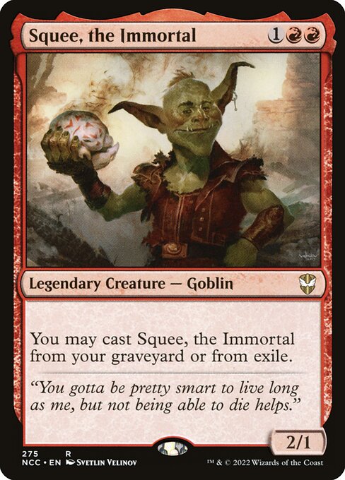 Squee, the Immortal - New Capenna Commander Magic card