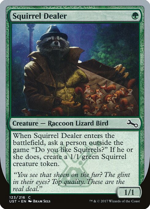 Squirrel Dealer - Unstable Magic card