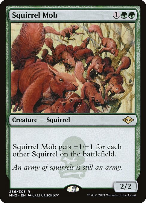 Squirrel Mob - Modern Horizons 2 Magic card