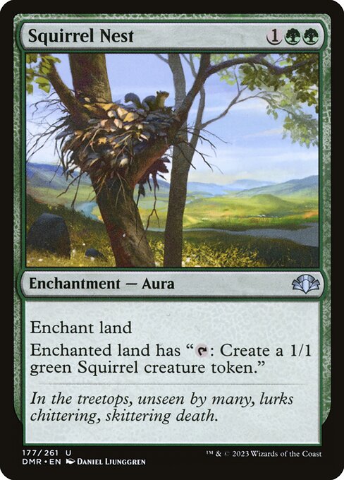 Squirrel Nest - Dominaria Remastered Magic card