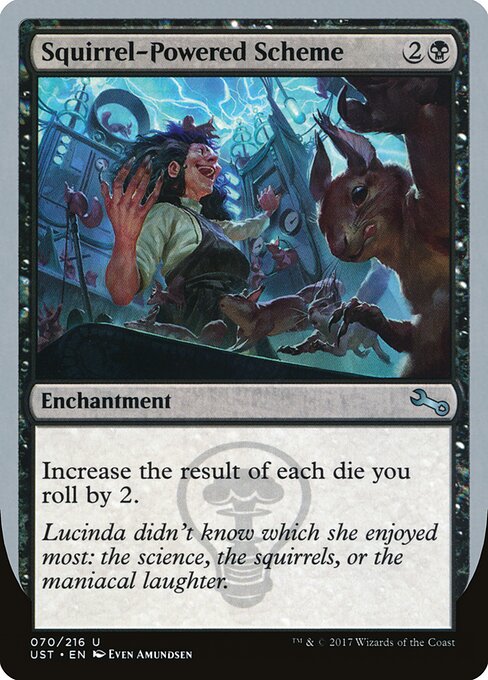 Squirrel-Powered Scheme - Unstable Magic card