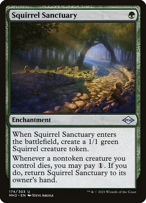 Squirrel Sanctuary - Modern Horizons 2 Magic card