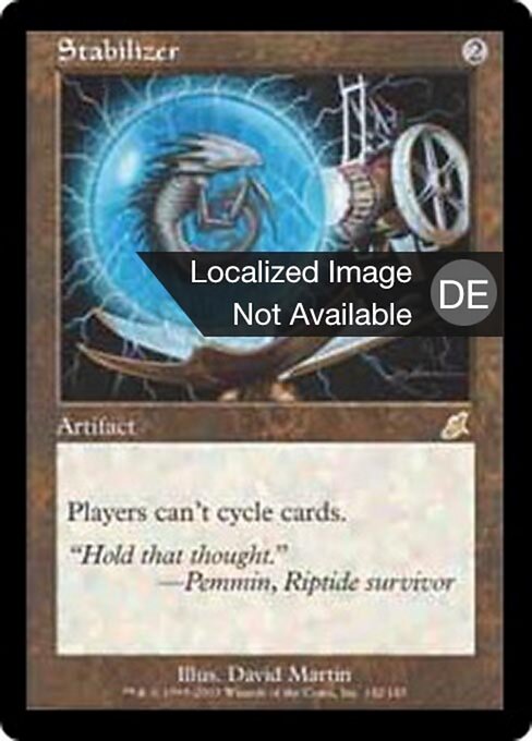 Estabilizador (Stabilizer) - Scourge (#142) - Illustrated by David Martin - Magic: The Gathering Card