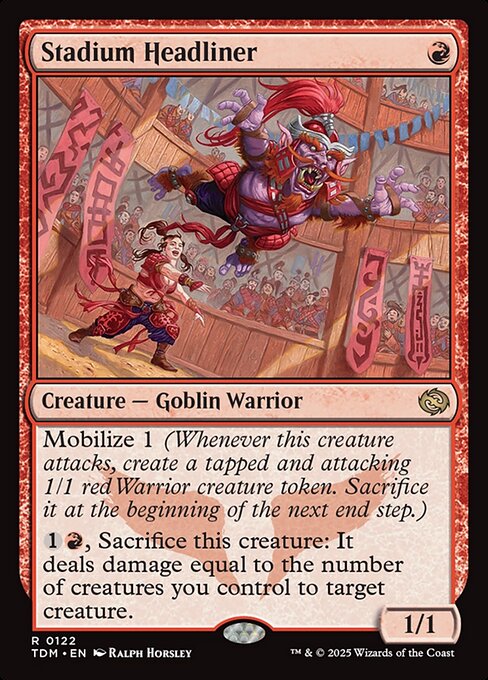 Stadium Headliner - Tarkir: Dragonstorm Magic card