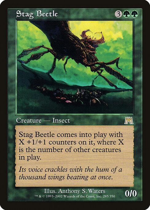 Stag Beetle - Onslaught Magic card