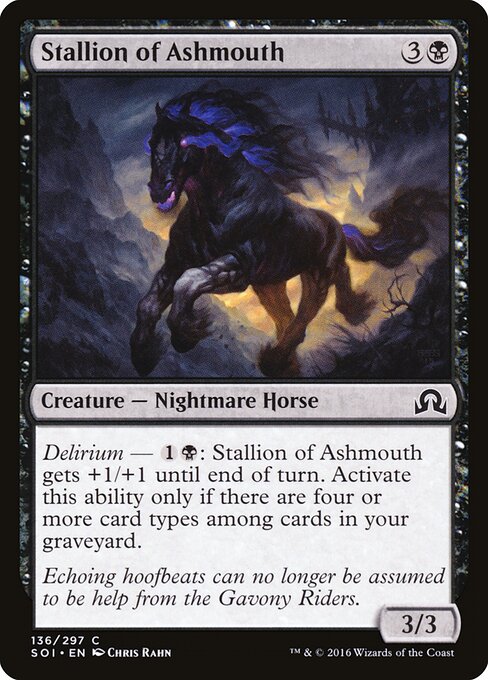 Stallion of Ashmouth - Shadows over Innistrad Magic card