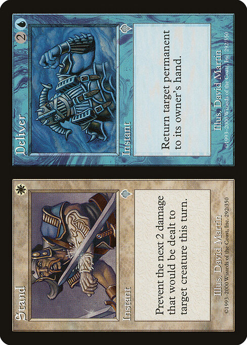 Stand // Deliver - Invasion (#292) - Illustrated by David Martin - Magic: The Gathering Card