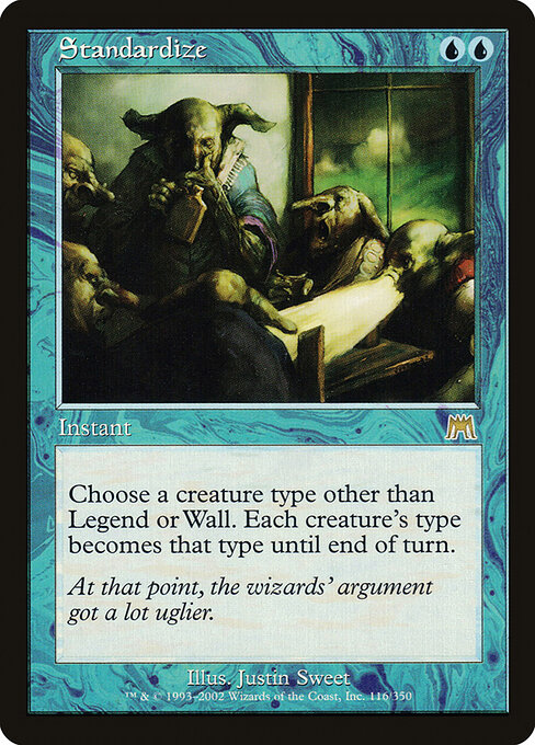 Standardize - Onslaught Magic card