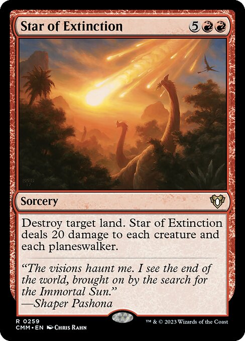 Star of Extinction - Commander Masters Magic card