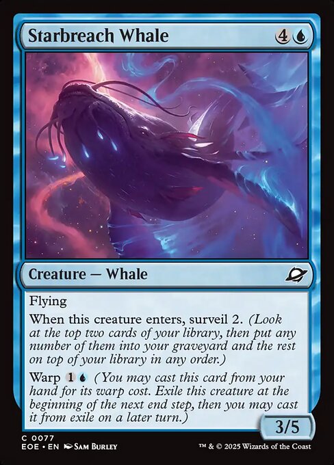 Starbreach Whale - Edge of Eternities Magic card