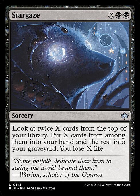 Stargaze - Bloomburrow Magic card