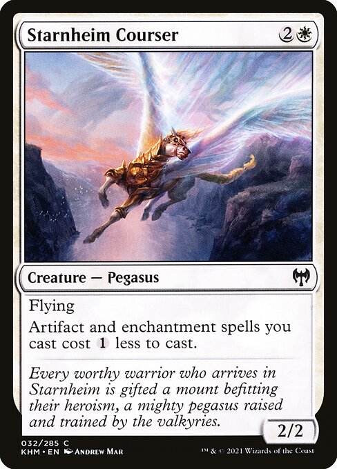 Starnheim Courser - Kaldheim Magic card