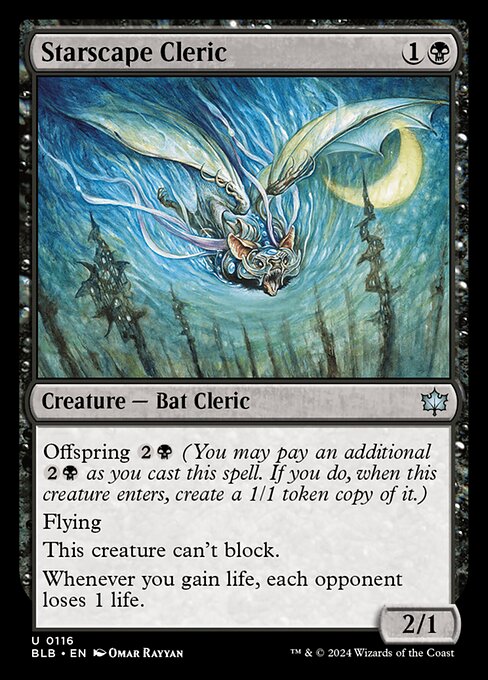 Starscape Cleric - Bloomburrow Magic card