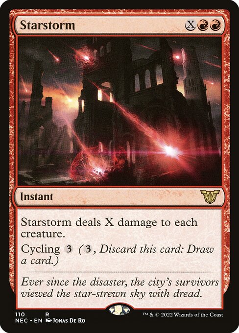 Starstorm - Neon Dynasty Commander Magic card