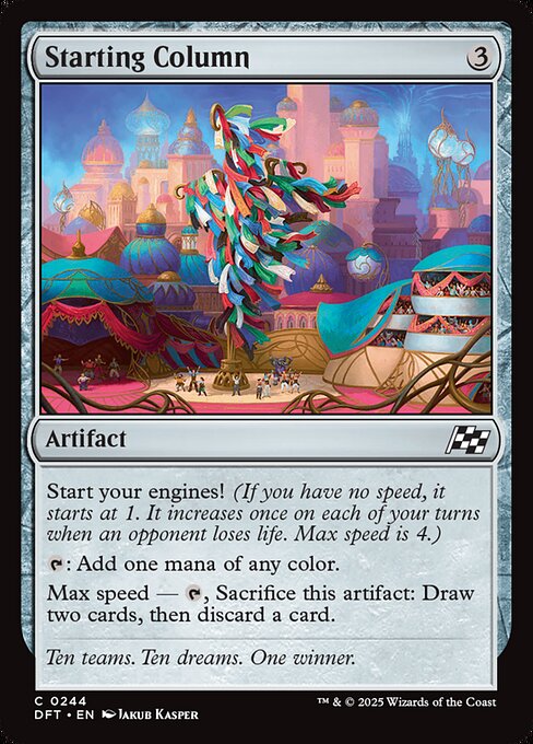 Starting Column - Aetherdrift Magic card