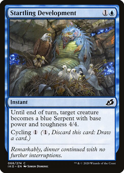 Startling Development - Ikoria: Lair of Behemoths Magic card