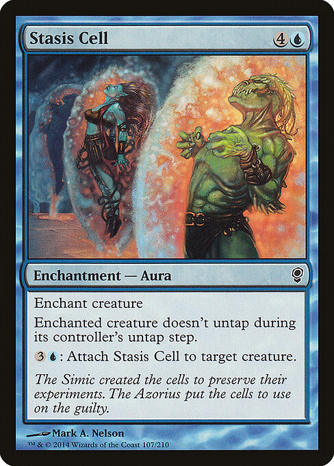 Stasis Cell - Conspiracy Magic card