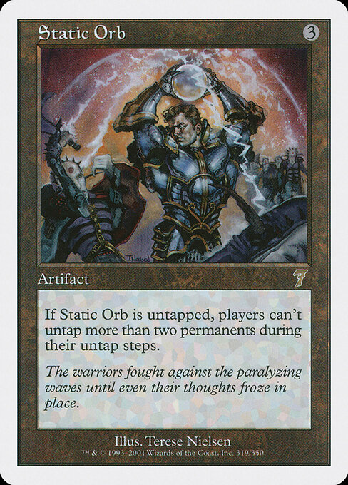 Static Orb - Seventh Edition (#319) - Illustrated by Terese Nielsen - Magic: The Gathering Card