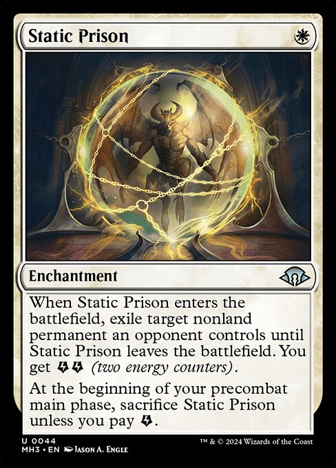 Static Prison - Modern Horizons 3 Magic card