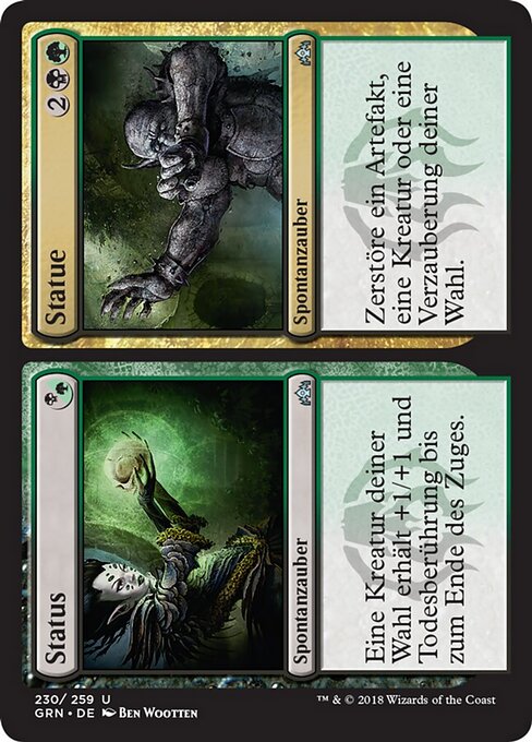 Status // Statue - Guilds of Ravnica (#230) - Illustrated by Ben Wootten - Magic: The Gathering Card
