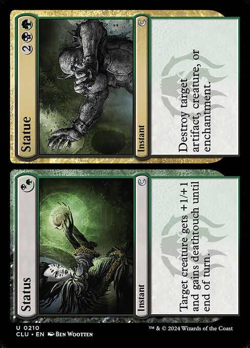 Status // Statue - Guilds of Ravnica (#230) - Illustrated by Ben Wootten - Magic: The Gathering Card