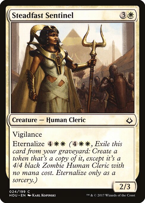 Steadfast Sentinel - Hour of Devastation Magic card