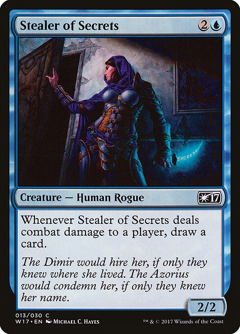 Stealer of Secrets - Welcome Deck 2017 Magic card