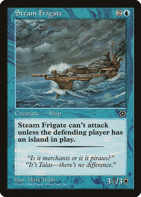 Steam Frigate - Portal Second Age Magic card