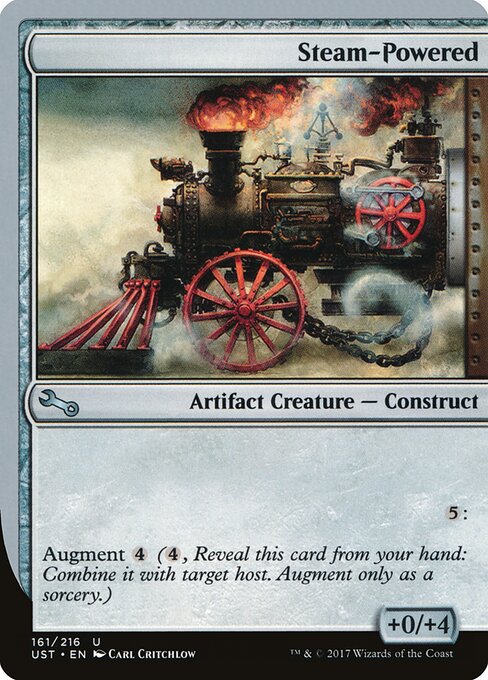Steam-Powered - Unstable (#161) - Illustrated by Carl Critchlow - Magic: The Gathering Card