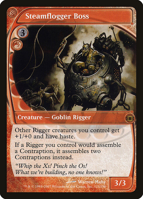 Steamflogger Boss - Future Sight Magic card